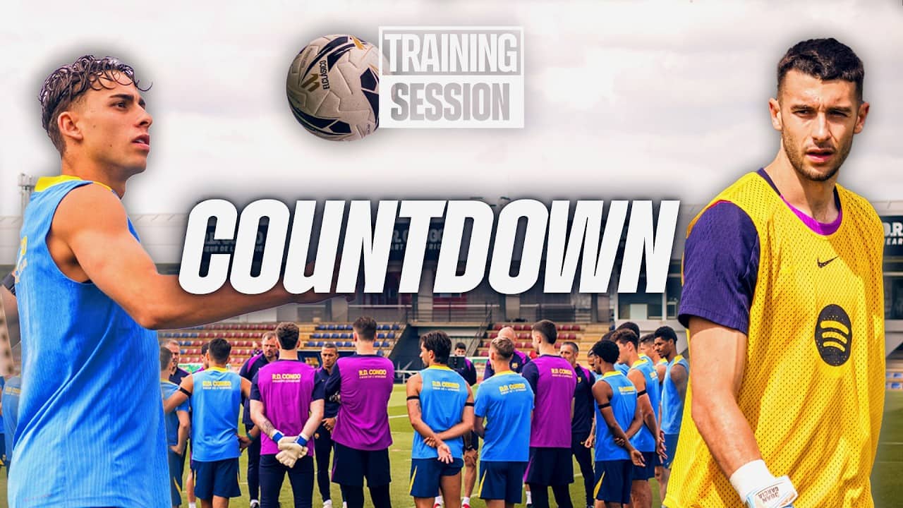EL CLÁSICO AWAITS | FC Barcelona training session 🔵🔴