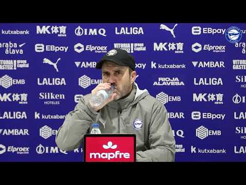 Chacho Coudet: "Tenemos que ser positivos e ir a por la victoria" | Deportivo Alavés