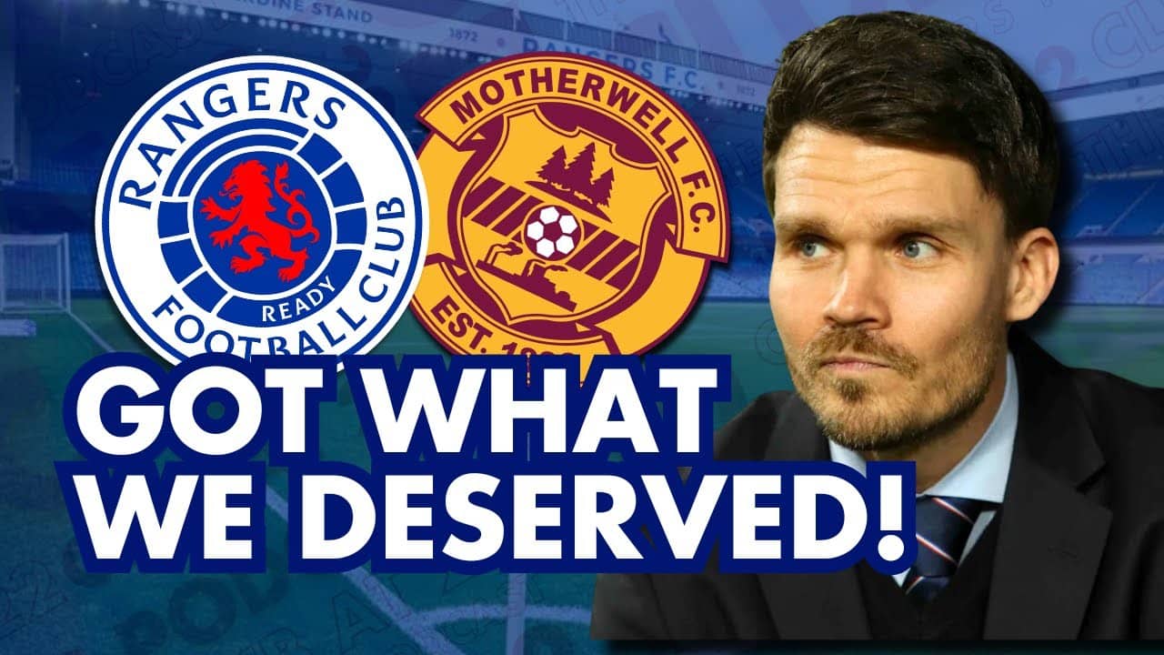 RÖHL IN THE WRONG? | MOTHERWELL 1-1 RANGERS | Club Reaction
