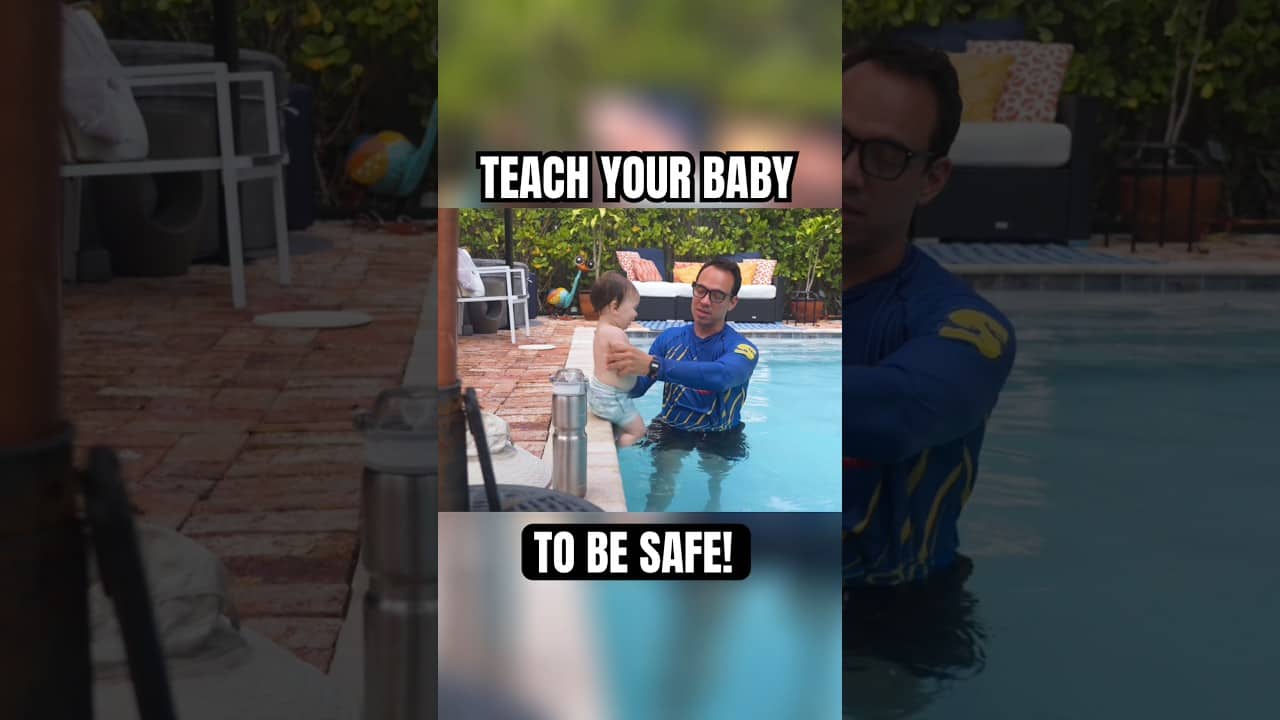 Baby Safety Hack in the Pool!