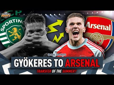 Viktor Gyökeres x Arsenal | Can they win the Premier League with the Swedish STAR 🌟🏆 | Morning Footy