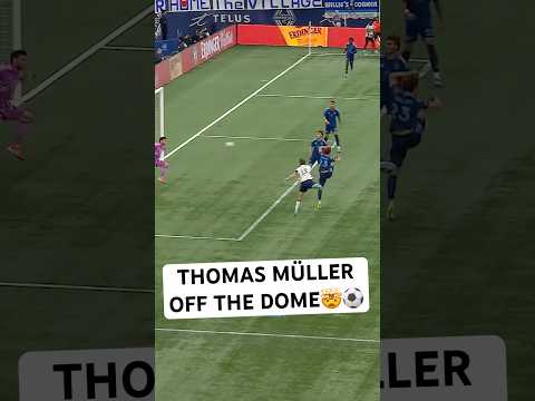 Müller CLEAN HIT off the dome‼️⚽️🥶