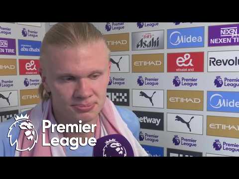 Erling Haaland: When you play for City, you think of titles every day | Premier League | NBC Sports