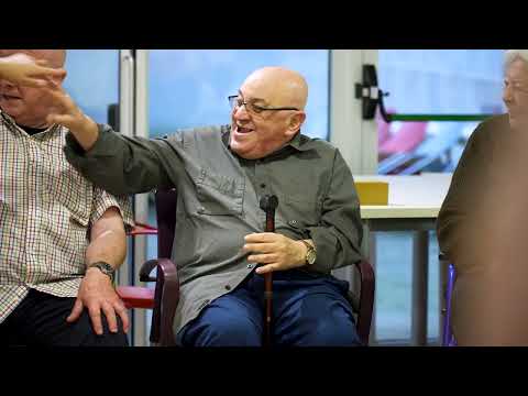 L'ALEVÍ VISITA LA RESIDÈNCIA CREU DE PALAU | GIRONA FC