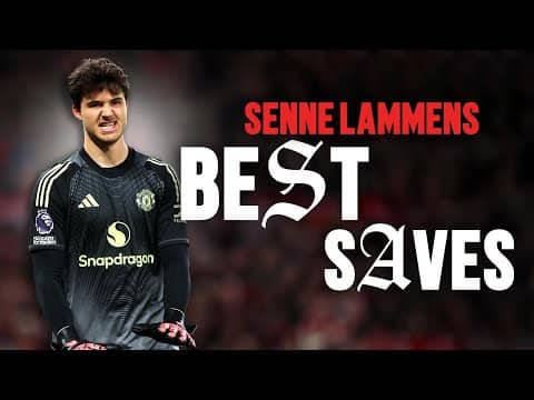 The BEST Senne Lammens SAVES At United! 🤩