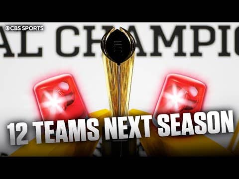 College Football Playoff to remain at 12 teams next season | Could it change in the future?