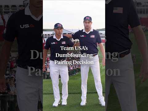 The Americans did the dumbest statistical thing they could’ve done during foursomes. Twice.