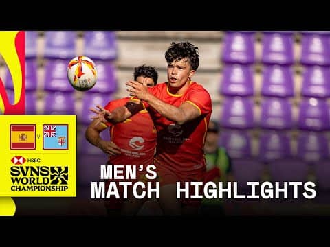 The home crowd LOVED this one 🇪🇸 | Spain v Fiji | HSBC SVNS Valladolid 2026 | Match Highlights