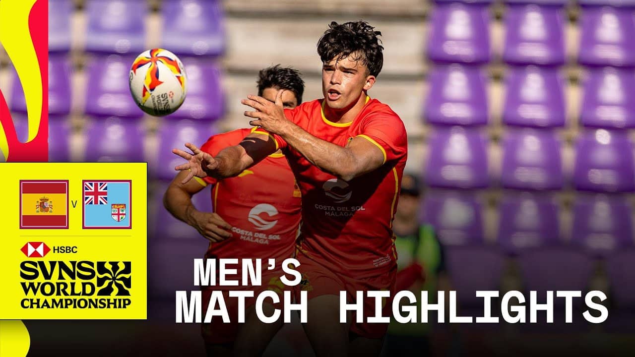 The home crowd LOVED this one 🇪🇸 | Spain v Fiji | HSBC SVNS Valladolid 2026 | Match Highlights