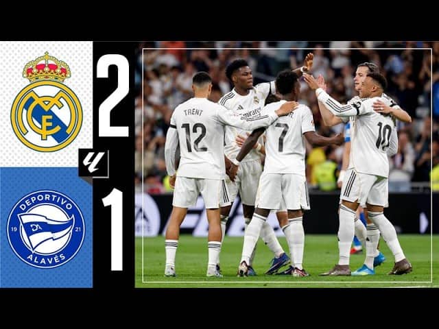 HIGHLIGHTS | Real Madrid 2-1 Alavés | LaLiga