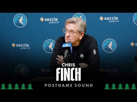 “We Got The Win, That's What We Came Here For.” | Chris Finch Postgame 11.10.25