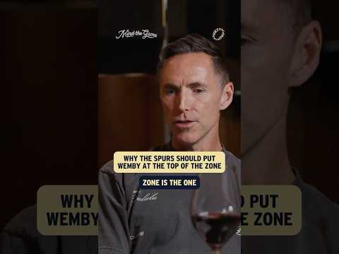 Wemby would be the ultimate cheat code in a zone defense. Tap into the full conversation out now.