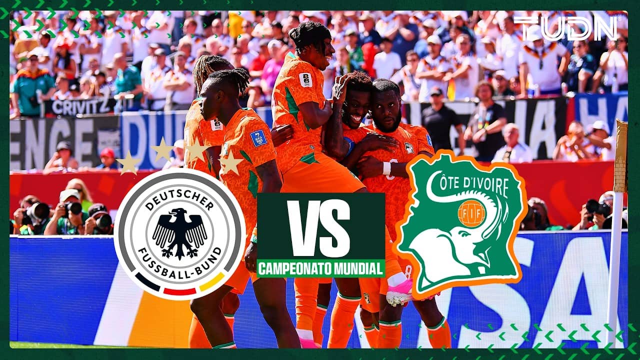 LO MEJOR: Alemania vs Costa de Marfil primer tiempo | TUDN