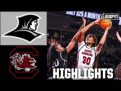DOMINATION 🍿 Providence Friars vs. South Carolina Gamecocks | Full Game Highlights | ESPN CBB