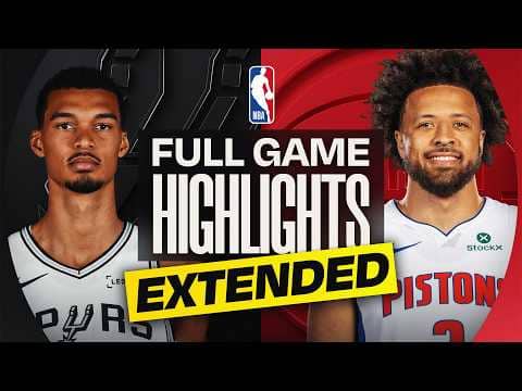 EXTENDED: PISTONS at SPURS | FULL GAME HIGHLIGHTS | February 23, 2026