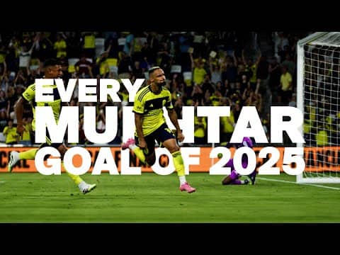 Every Hany Mukhtar Goal of 2025