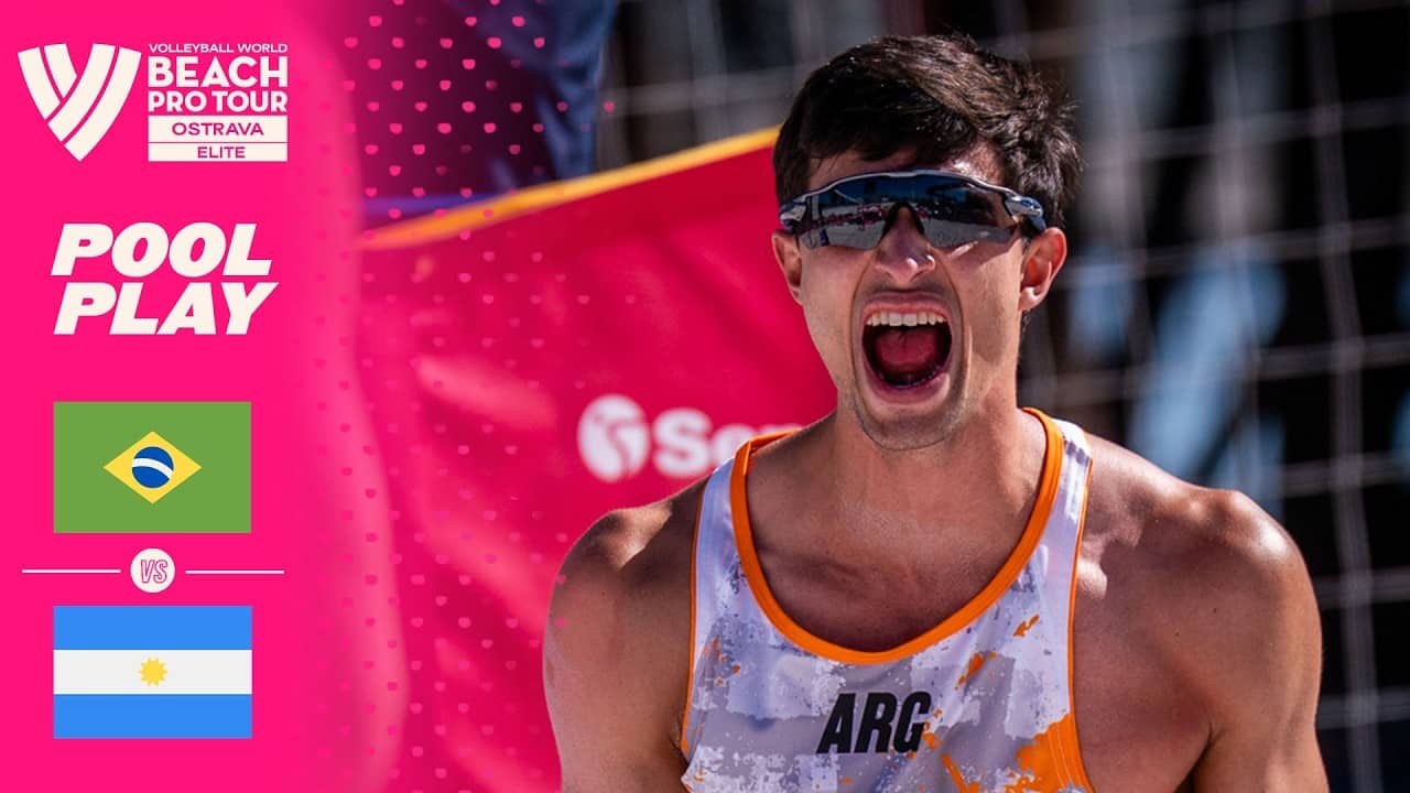 Evandro/Arthur Lanci vs. Capogrosso/Capogrosso - Pool Play Highlights | Ostrava 2026 #BeachProTour