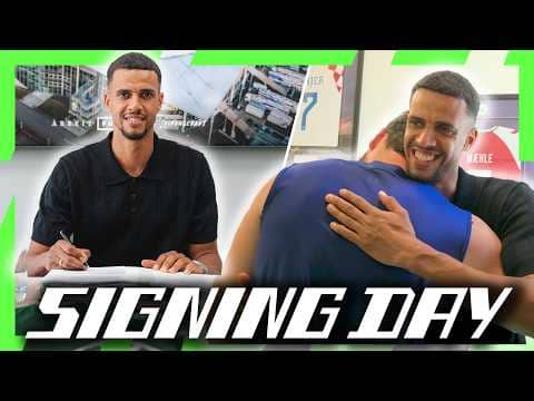 Robert Glatzel trifft sein neues Team 💚🐺 | Signing Day | Wölfe TV