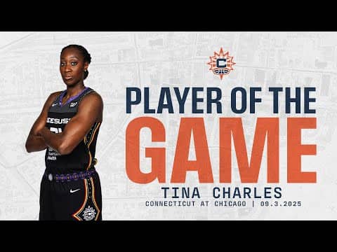 Connecticut vs Chicago Player of the Game: Tina Charles