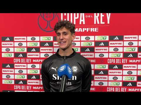 Aitor Mañas: "Estoy en una nube" | Deportivo Alavés