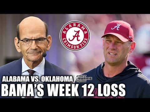 Paul Finebaum was STUNNED by Alabama's loss to Oklahoma because... | The Matt Barrie Show