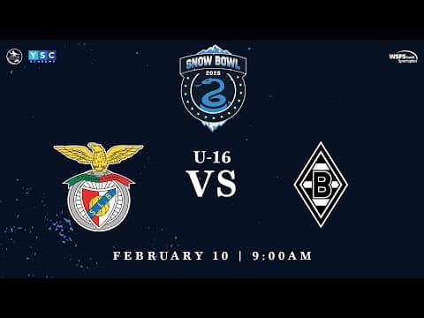 Snow Bowl 2026 | U-16 S.L. Benfica vs. Borussia Mönchengladbach