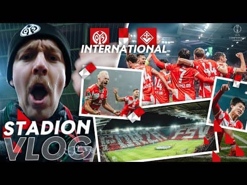 LAST-MINUTE-HEIMSIEG GEGEN FLORENZ ❤️🤍 | 1. FSV Mainz 05 - AC Florenz  | ⚽ Stadion-VLOG 📹 | 25/26