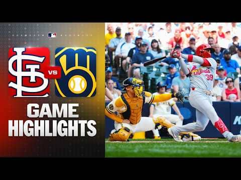 Cardinals vs. Brewers Game Highlights (5/27/26) | MLB Highlights