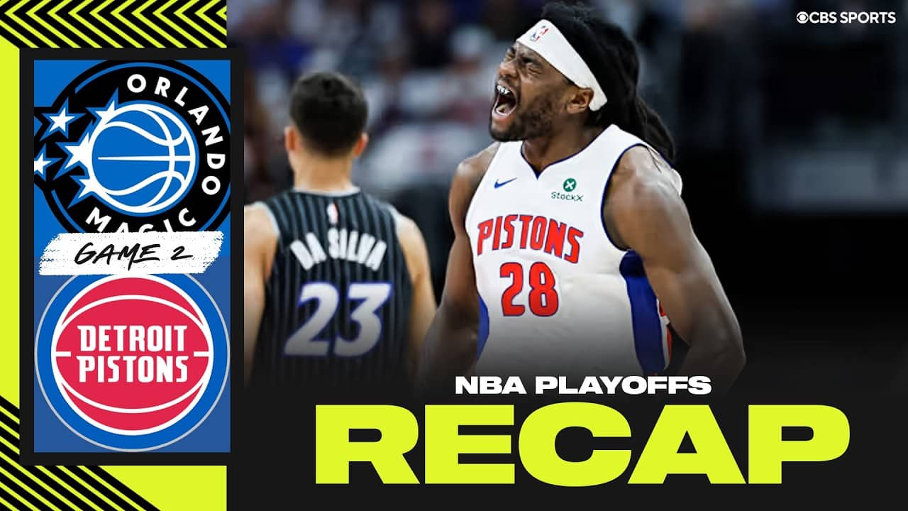 Pistons even series with Magic after MONSTER 30-3 run in third quarter | 2026 NBA Playoffs
