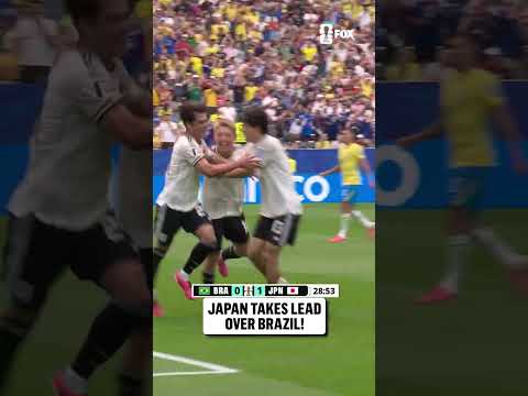 JAPAN TAKES THE LEAD OVER BRAZIL 🇯🇵