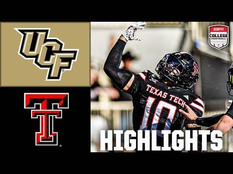 UCF Knights vs. Texas Tech Red Raiders | Full Game Highlights | ESPN College Football