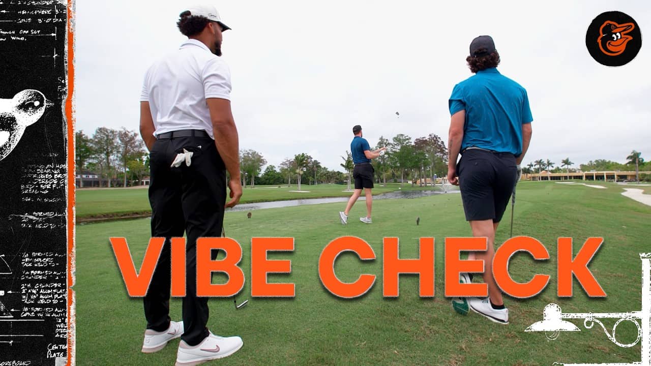 Golfing with Dylan Beavers, Jeremiah Jackson & Trevor Rogers: Vibe Check Ep. 1 | Baltimore Orioles