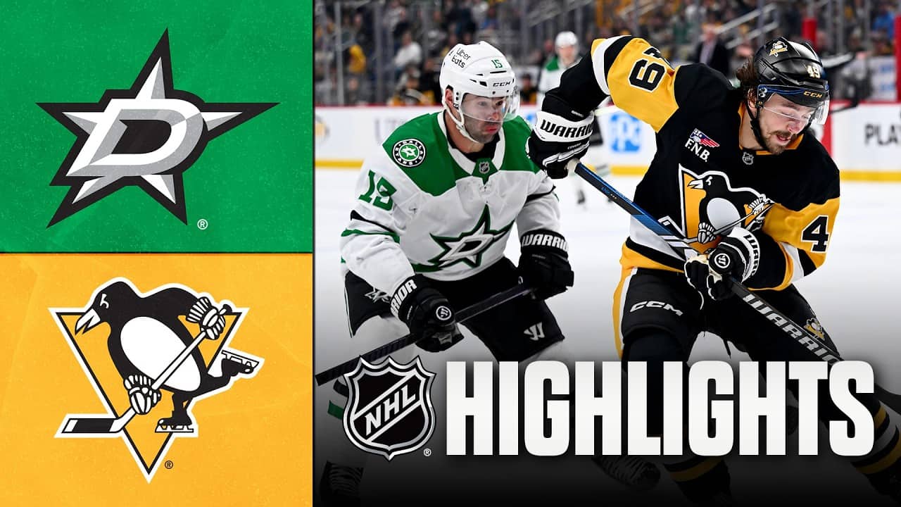 Stars vs. Penguins | NHL Highlights | March 28, 2026
