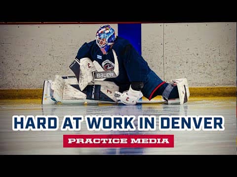 Adjusting to the altitude! Hear from Charlie Coyle and Dean Evason after the team's skate in Denver.