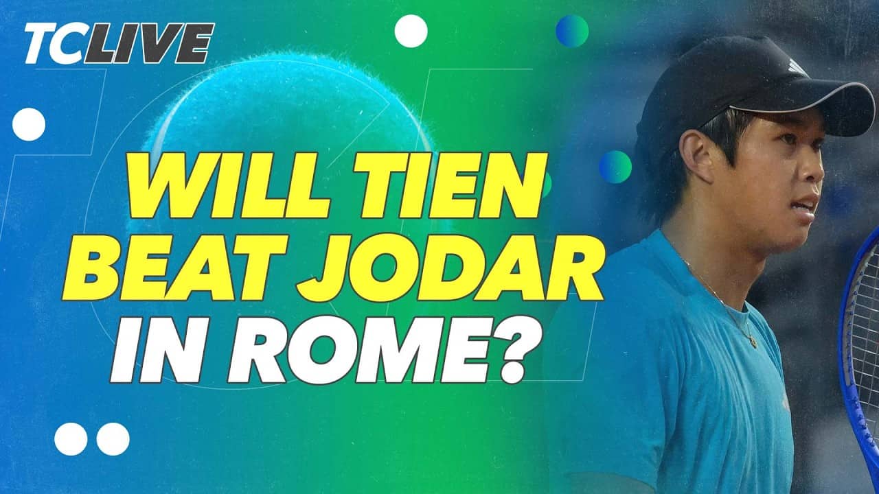 Learner Tien vs Rafael Jodar Rome Fourth Round Match Preview | TC Live
