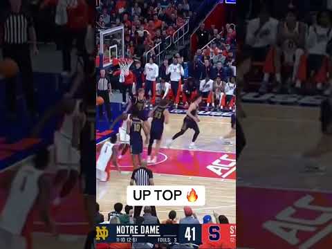 Up high and down hard by William Kyle 🤩 #syracuse #collegebasketball #accbasketball #basketball
