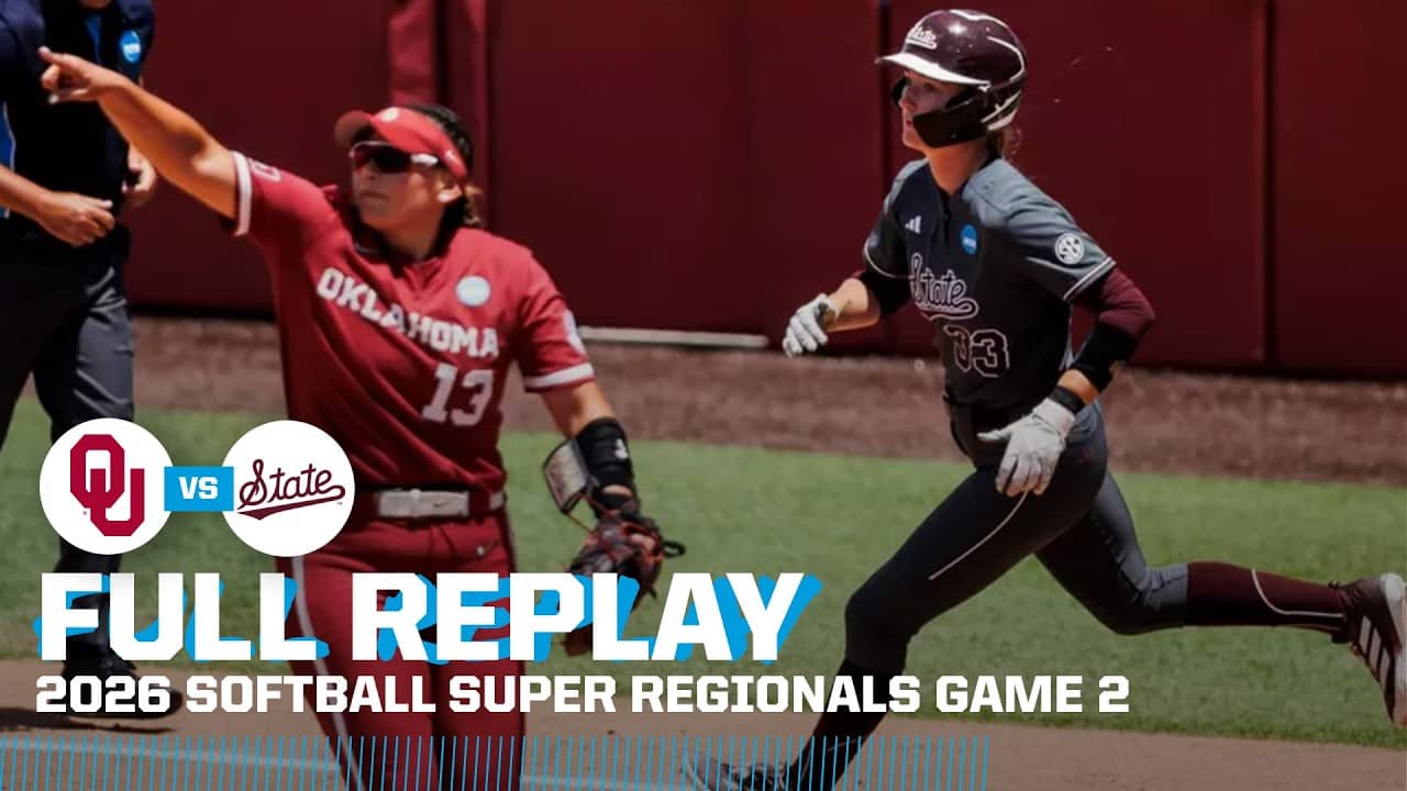 Oklahoma vs. Mississippi State: 2026 NCAA softball super regionals Game 2 | FULL REPLAY