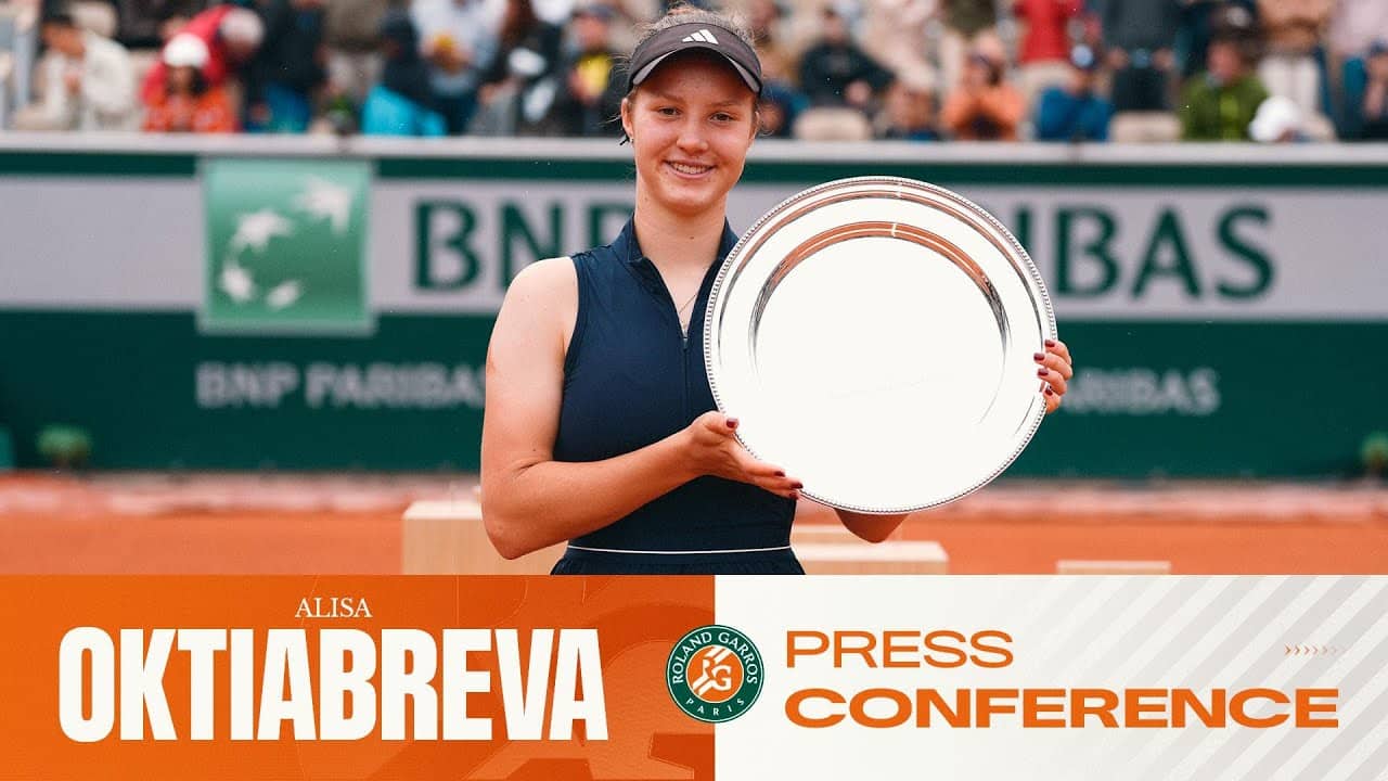 Alisa Oktiabreva | Final Press Conference | Roland-Garros 2026