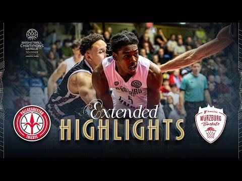 Pallacanestro Trieste v Fitness First Wurzburg | Full Game Highlights | #BasketballCL 2025-26