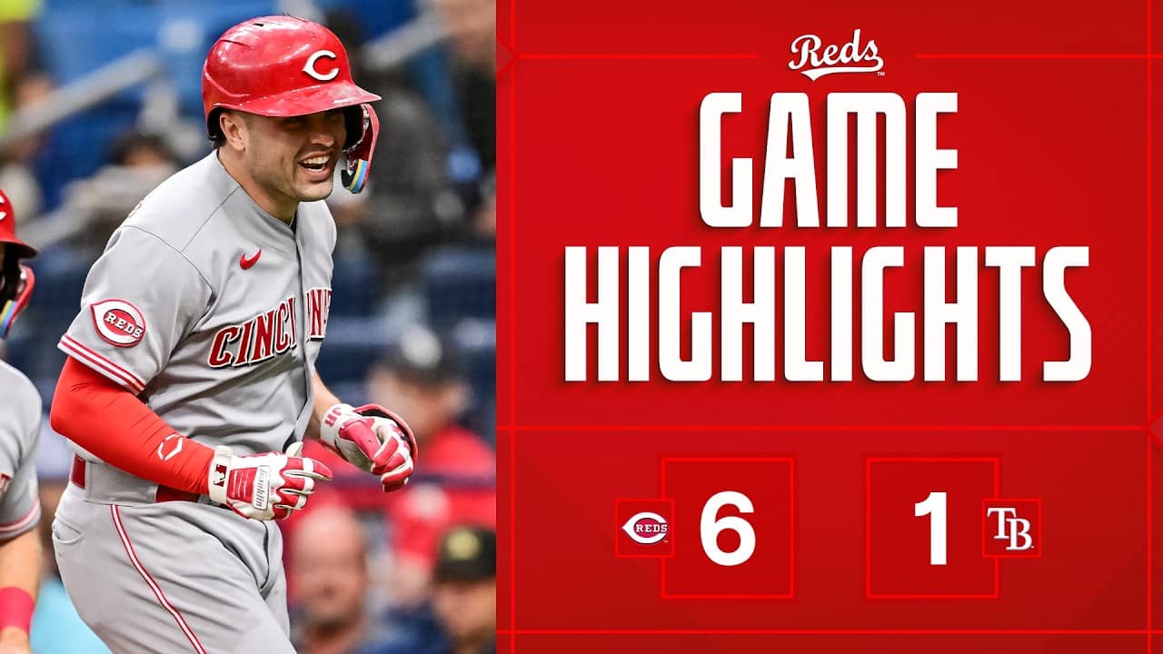 Reds vs. Rays Game Highlights (4/20/26) | MLB Highlights