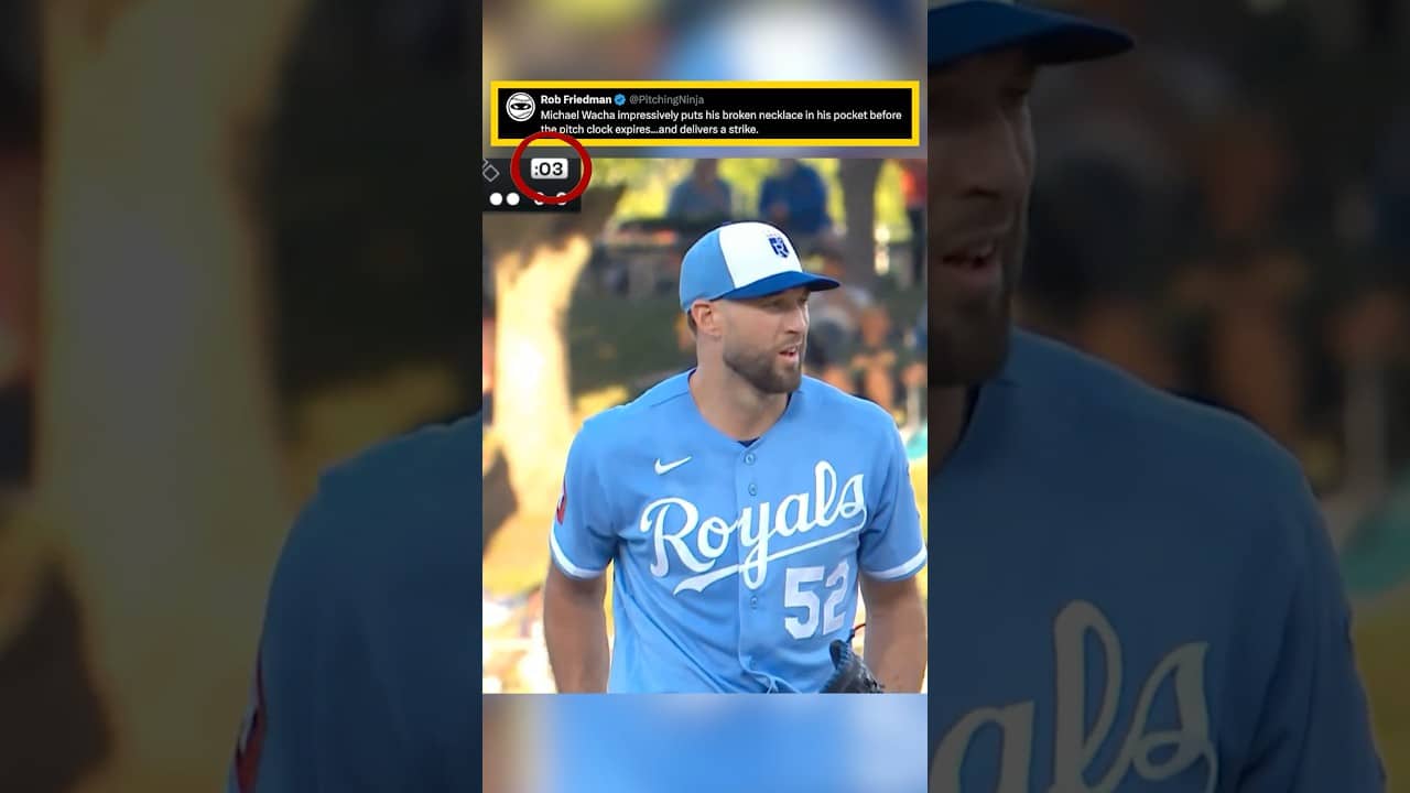 New trick pitch unlocked: puts his broken necklace in his pocket before clock expires...and strike.