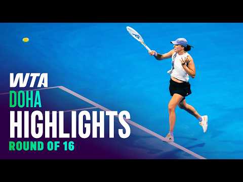 Round of 16 in Doha featuring Swiatek, Mboko, Rybakina and more | WTA Match Highlights