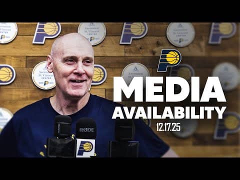 Indiana Pacers Media Availability | December 17, 2025