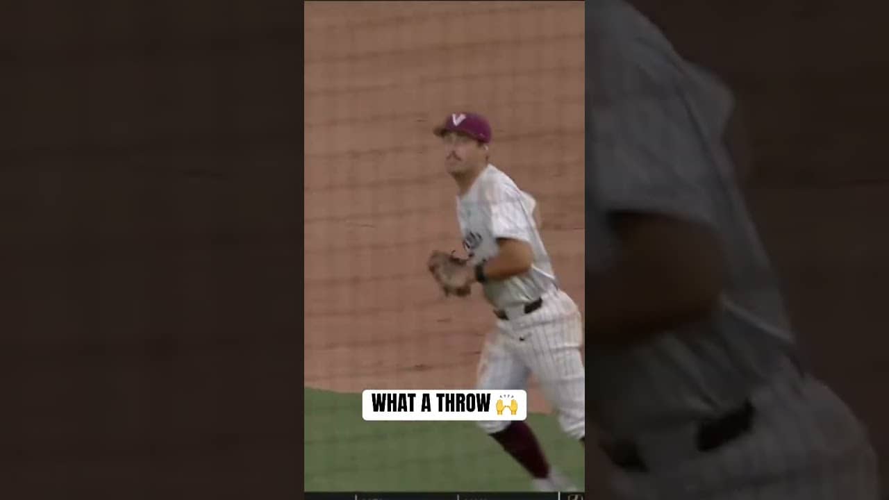 Pete Daniel take a bow 👏 #virginiatech #baseball #collegebaseball #accbaseball #gohokies #topplays