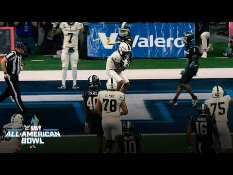 USC commit Kayden Dixon-Wyatt gets West on the board | Navy All-American Bowl 2026 | NBC Sports