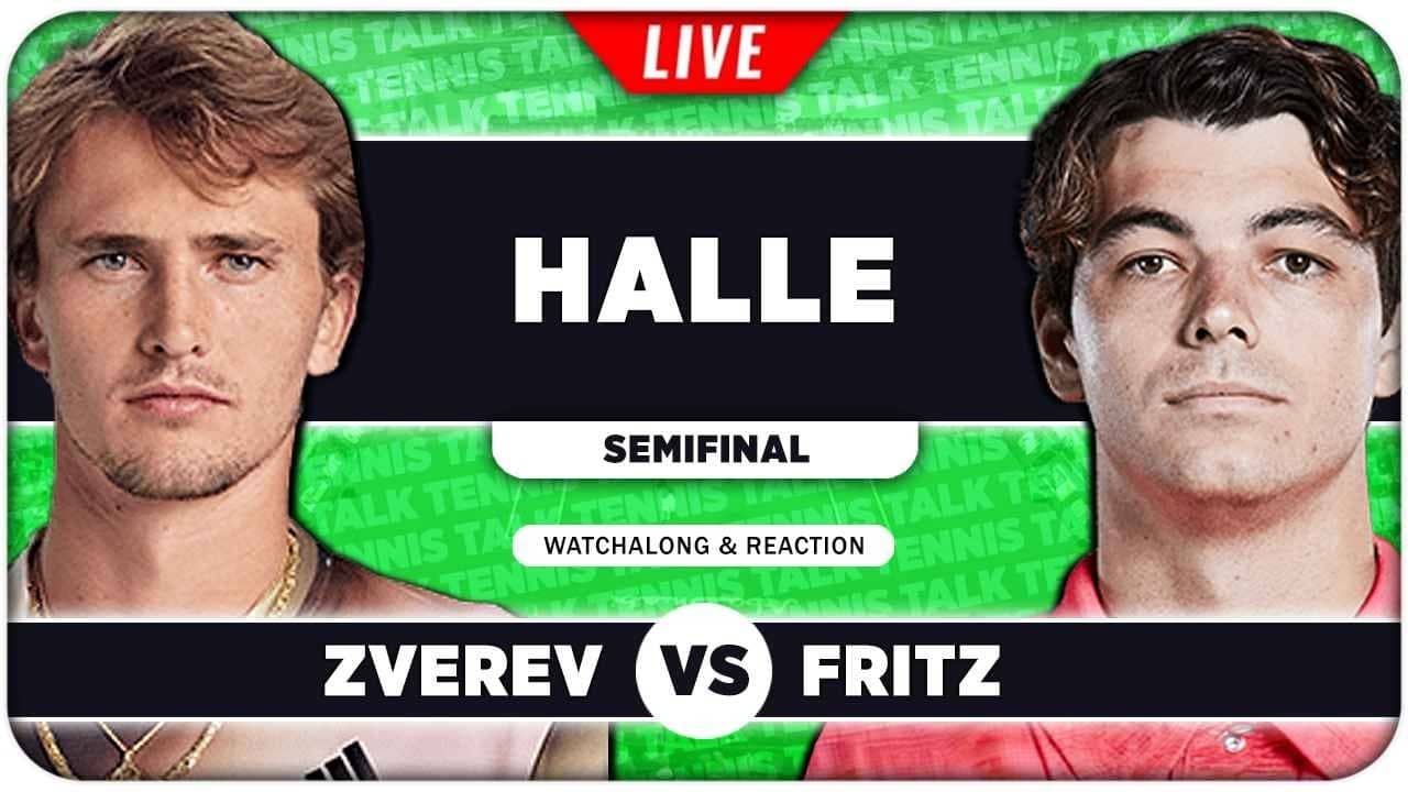 ZVEREV vs FRITZ • ATP Halle 2026 SF • LIVE Tennis Watchalong