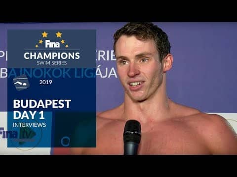 Interviews Day 1 - Budapest (HUN) - FINA Champions Swim Series 2019