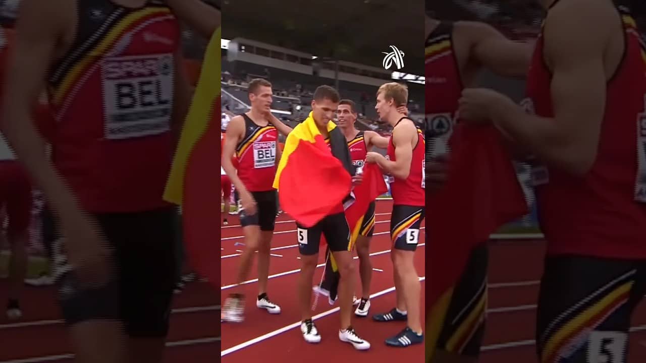 Forget seeing double, am I seeing triple?! 🫨🇧🇪 #brothers #sports #trackandfield #athletics