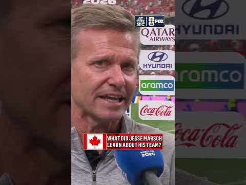 Jesse Marsch and Canada are walking away with their heads held high