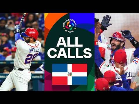 ALL CALLS of Austin Wells' game-ending three-run home run for Team Dominican Republic! 🎙️